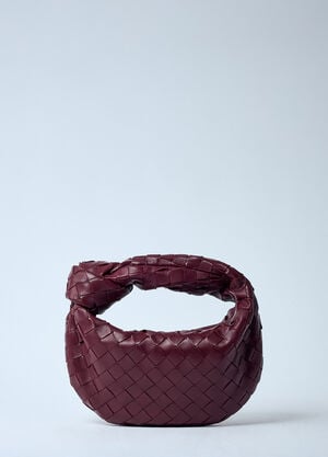 Bottega Veneta Mini Jodie Handbag Burgundy bov0259019