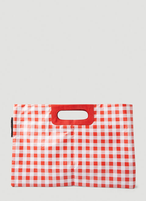 Maison Margiela Check Bottle Bag 블랙 mla0150029