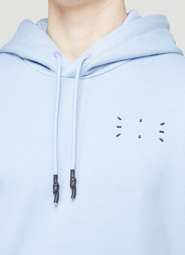 McQ Icon Zero Hooded Sweatshirt Blue mkq0144003