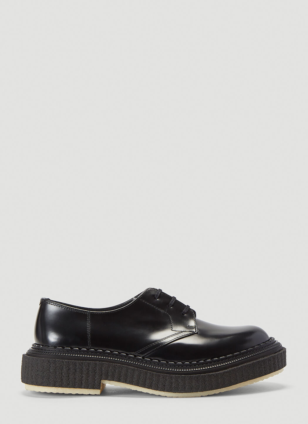 Saint Laurent Type 132 Lace-Up Shoes Black sla0237001
