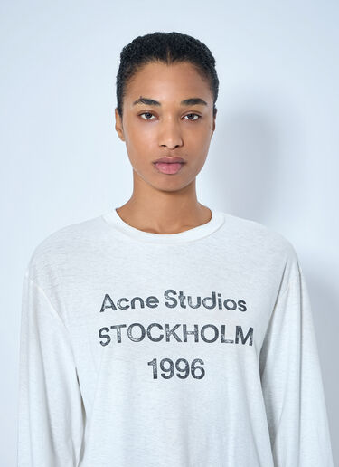 Acne Studios 1996 Logo T-Shirt White acn0365003