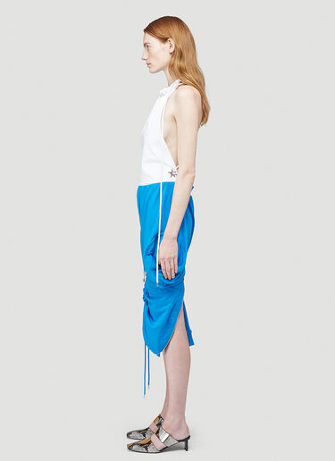 Lourdes Collapse Dress Blue lou0244005