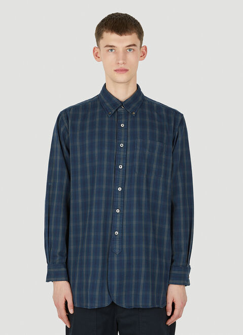 Engineered Garments Cagoule Shirt Blue egg0150005