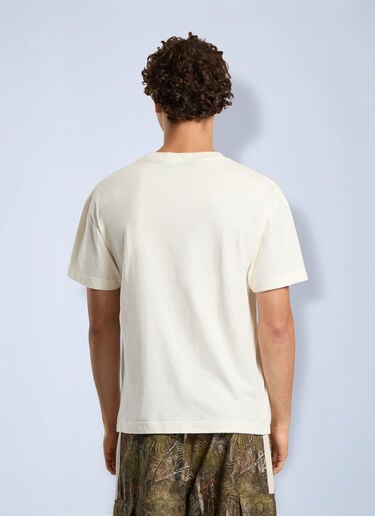 Palm Angels Palm Island Regular T-Shirt White pma0166238