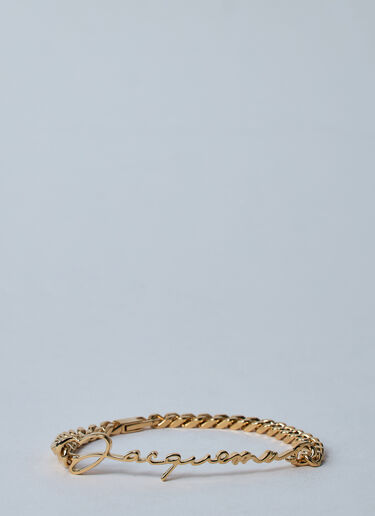 Jacquemus La Gourmette Bracelet Gold jas0256010