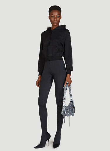 Balenciaga 피티드 집업 후드티 블랙 bal0255026
