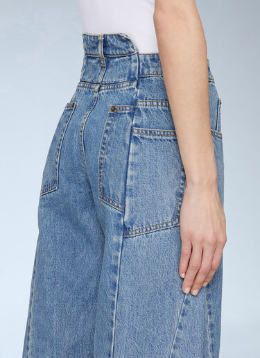 Maison Margiela Wide-Leg Jeans Blue mla0241025