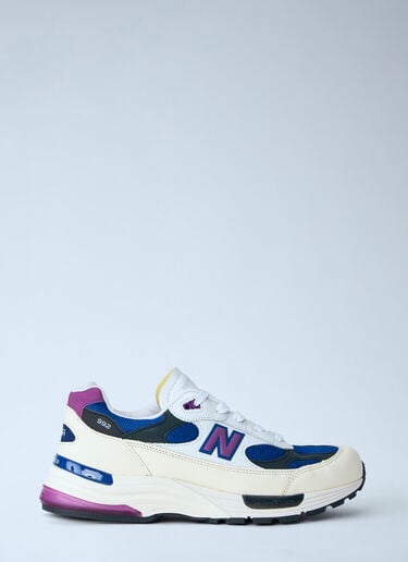 LN-CC® - New Balance: Made in USA 992 Sneakers - White New Balance Made in USA 992 Sneakers White new0164005