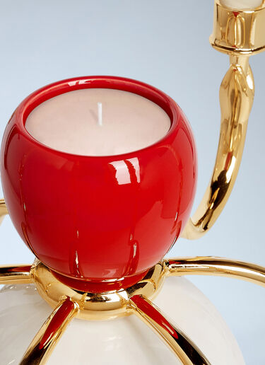 Fornasetti Sul Tardi Candelabra With Candle Multicolour wps0691832