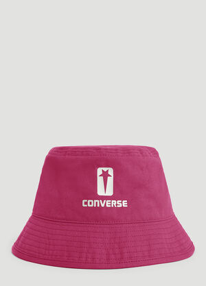 Comme des Garçons PLAY x Converse Logo Print Bucket Hat Black cpc0355007