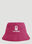Rick Owens DRKSHDW x Converse Logo Print Bucket Hat Brown dsc0352001
