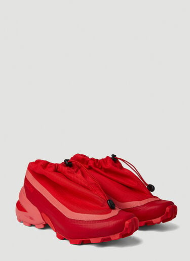 MM6 Maison Margiela x Salomon Cross Low Sneakers Red mms0252002