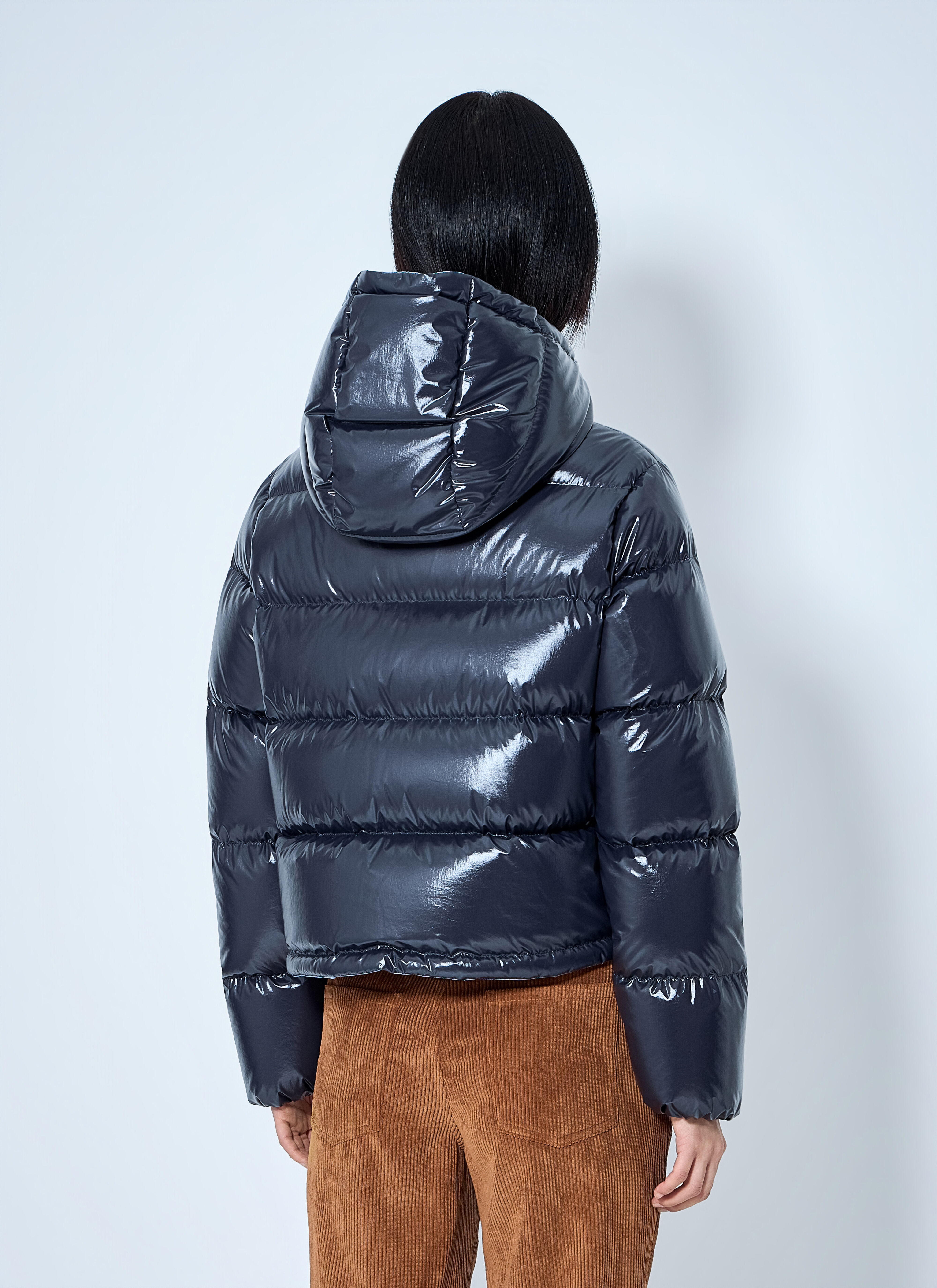 Moncler Women's' Niveole Quilted Jacket in Navy | LN-CC®