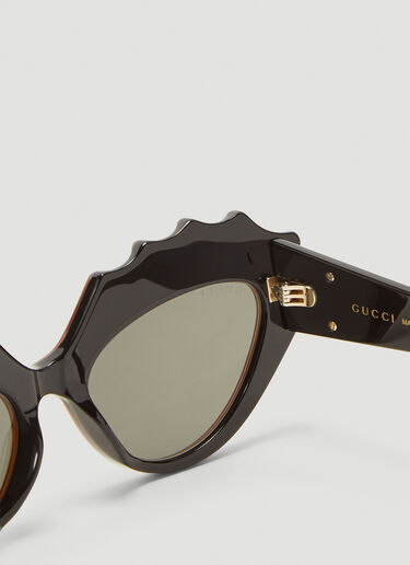 Gucci Cat-Eye Sunglasses Brown guc0241091