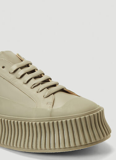 Jil Sander Chunky Sole Sneakers Green jil0242011
