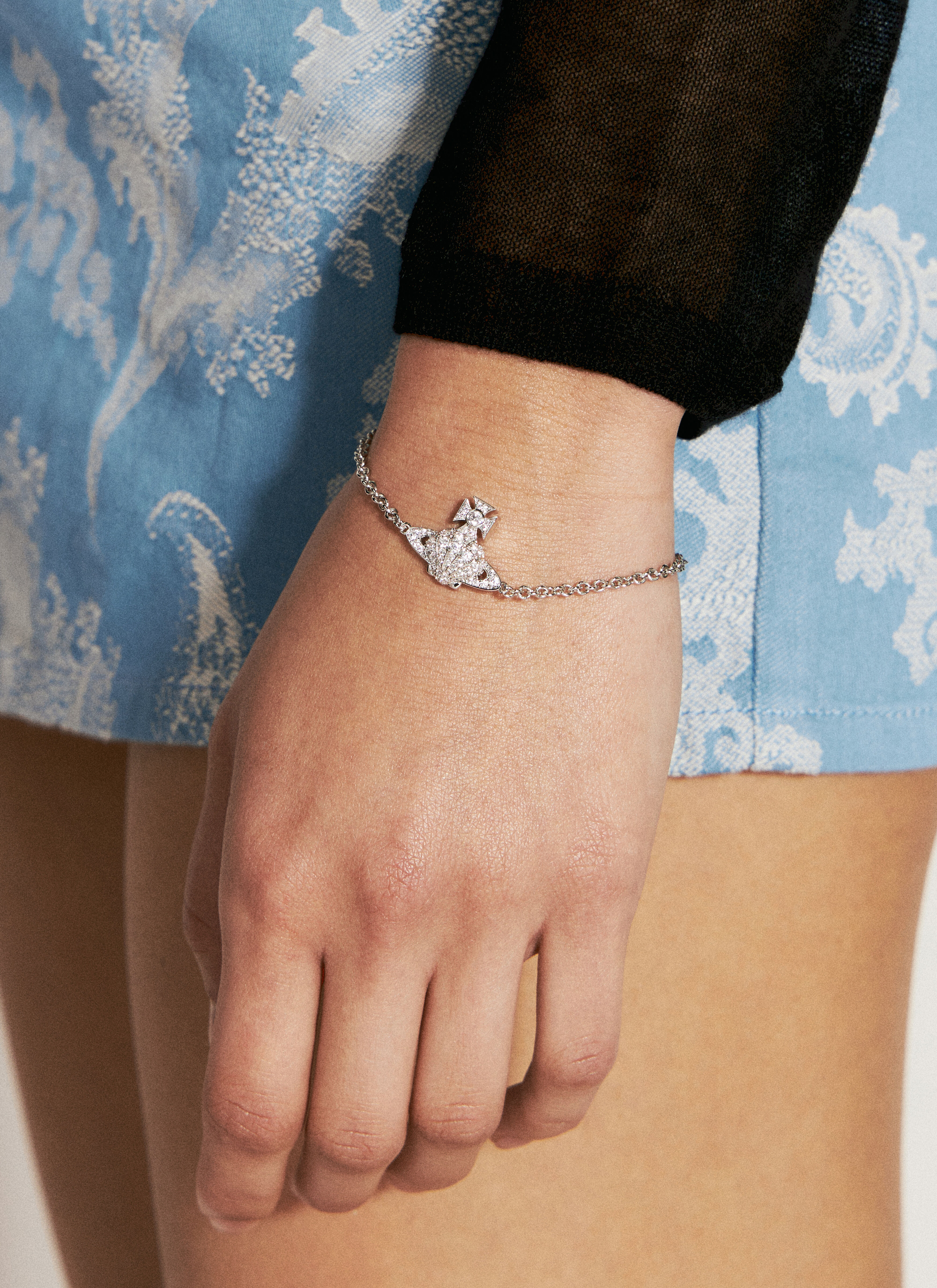 Vivienne Westwood レディース ナタリーナ ブレスレット の シルバー