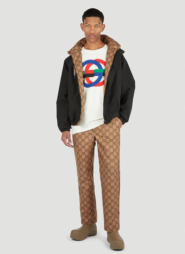 Gucci 互锁双 G 印花 T 恤 白色 guc0152080