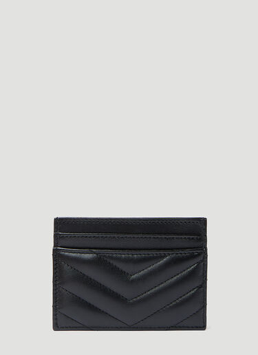 Cassandre Matelassé Cardholder Saint Laurent Cassandre Matelassé Cardholder Black sla0253117