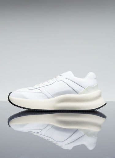 Dries Van Noten Chunky Sole Leather Sneakers White dvn0154033