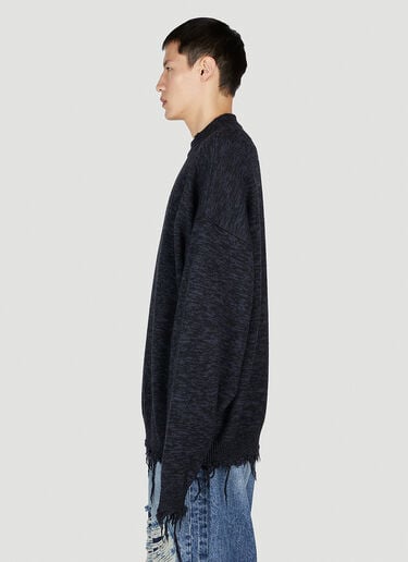 VETEMENTS 로고 스웨터 블랙 vet0151001