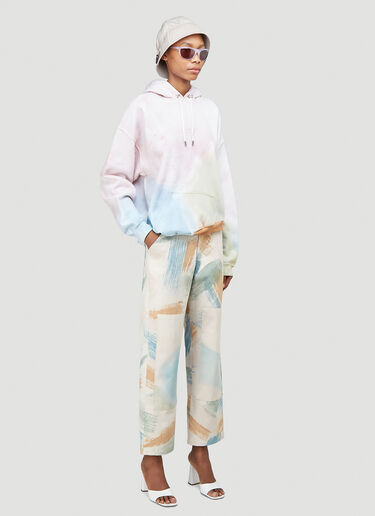 Watercolour Hooded Sweatshirt Collina Strada Watercolour Hooded Sweatshirt Pink cst0239011