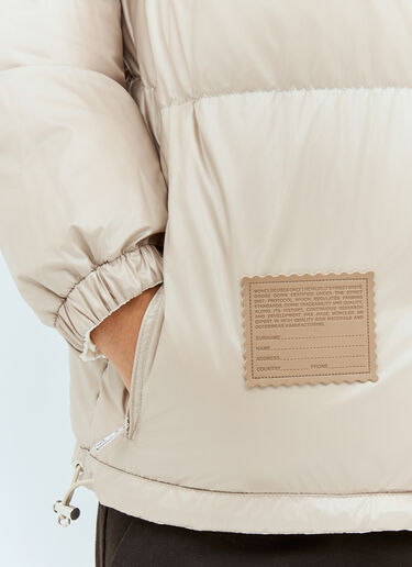 Moncler RE-ICONS 베론 양면 쇼트 다운 재킷 크림 mvs0258001