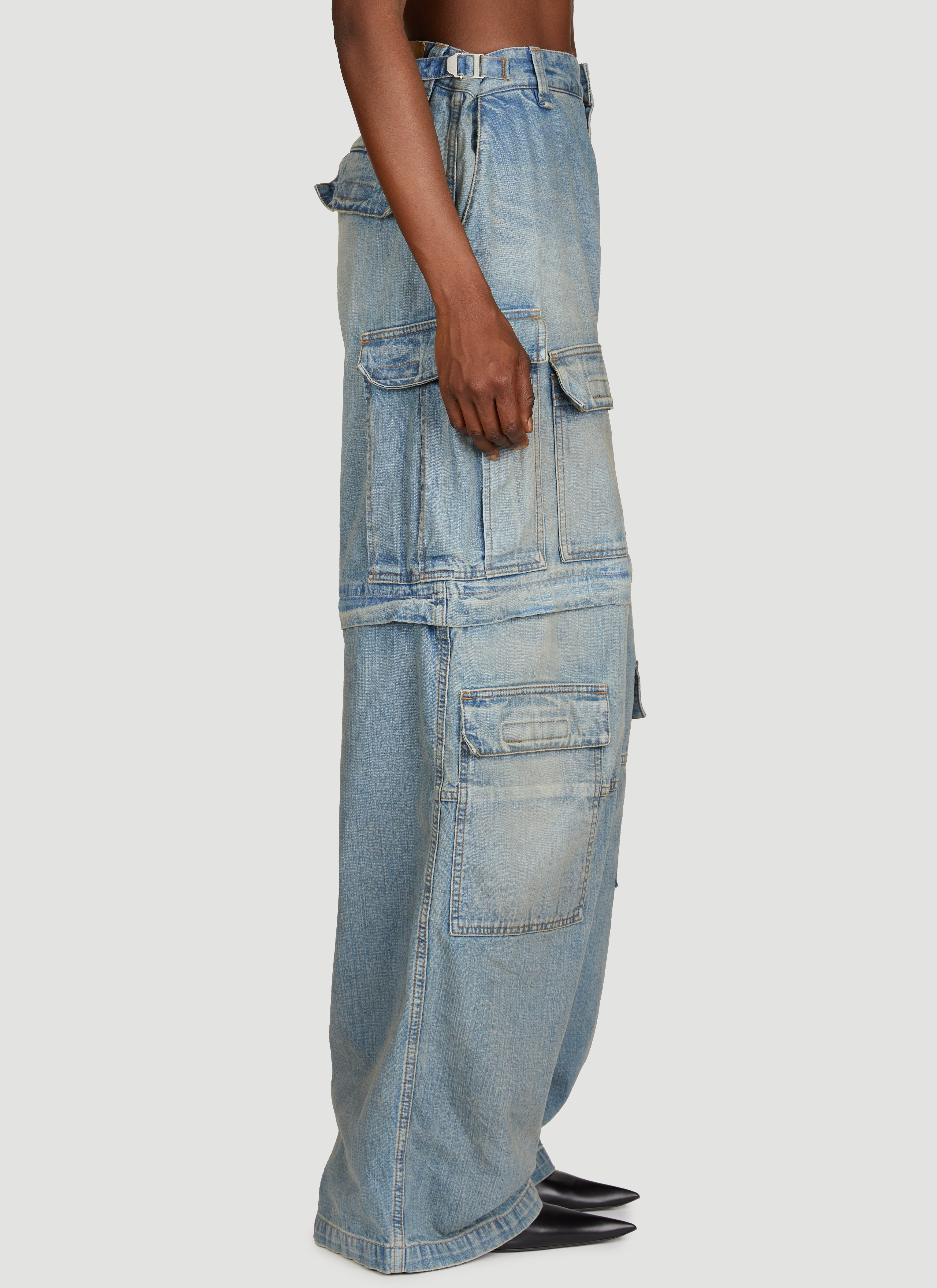 Balenciaga convertible cargo jeans online