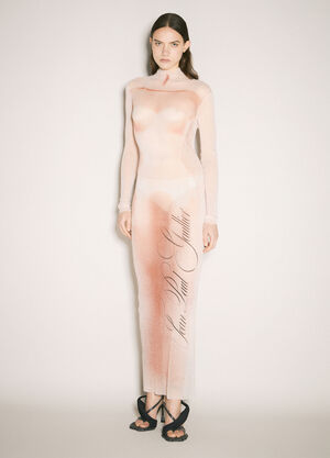 TOTEME Le Classique Maxi Dress White tot0260008