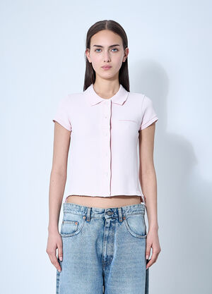 Balenciaga Deconstructed Polo Shirt Grey bal0260012