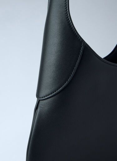 LN-CC® - Khaite: Small Joan Leather Hobo Bag - Black Khaite Small Joan Leather Hobo Bag Black kha0265022