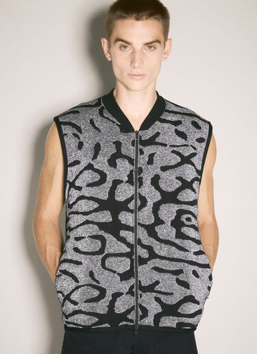 Y-3 Jacquard Run Gilet Grey yyy0158012