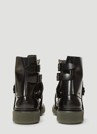 Adieu Buckle Chelsea Boots Black adv0138004