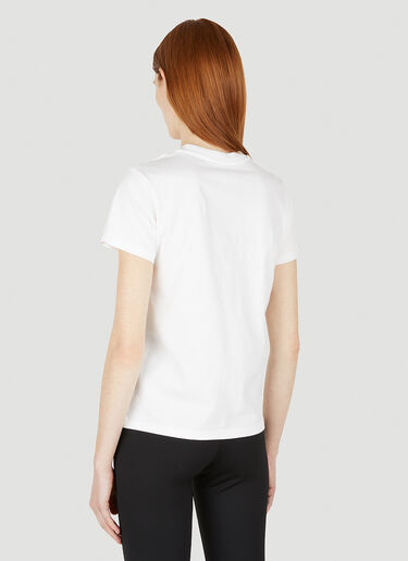 Moncler Logo Motif T-Shirt White mon0248007