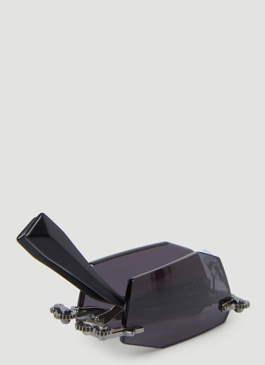 Kuboraum H40 Flip Sunglasses Black kub0349020