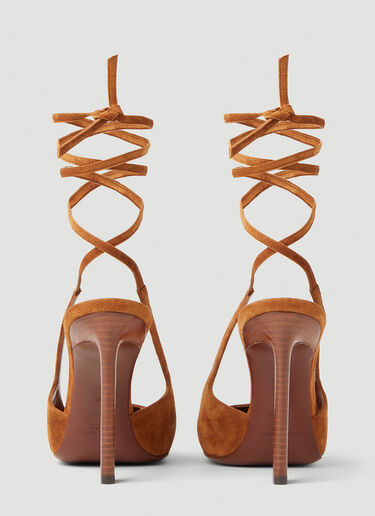 Saint Laurent Blade High Heel Shoes Tan sla0251175