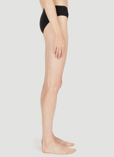 Logo Print Briefs More Joy Logo Print Briefs Black mjy0249002