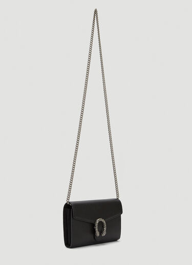Gucci Dionysus Mini Chain Wallet Bag Black guc0243118