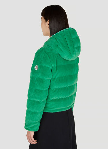 Moncler Malp ファジージャケット グリーン mon0251001