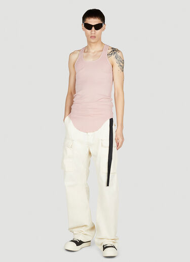 Rick Owens DRKSHDW Cargo Pants White drk0152002