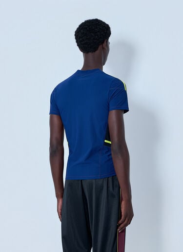 Martine Rose Lace-up Athletic Jersey Blue mtr0164008