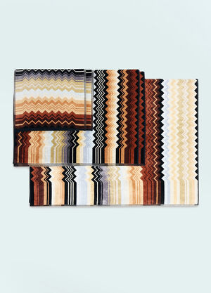 Missoni Giacomo Towel Set Brown wps0691141