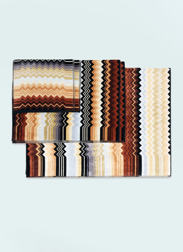 Missoni Giacomo Towel Set Brown wps0691141