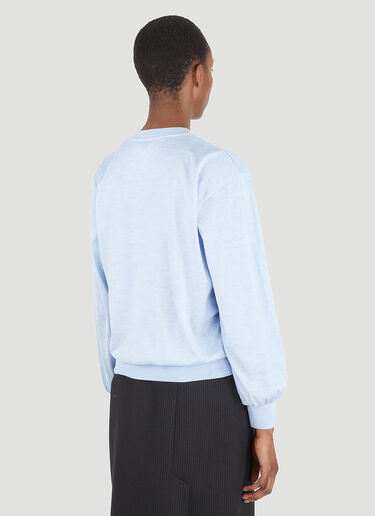 Burberry Eve Crewneck Sweater Light Blue bur0246100