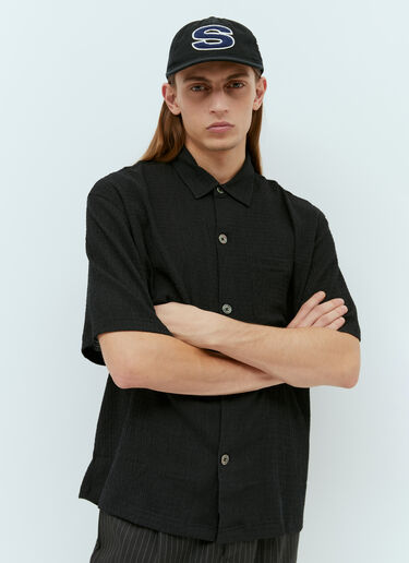 Stüssy Chenille S Low Pro Baseball Cap Black sts0152065