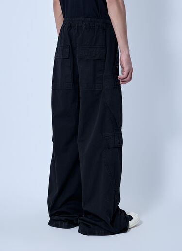 Rick Owens DRKSHDW Double Cargo Jumbo Belas Pants Black drk0166009