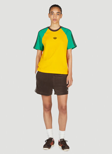 adidas by Wales Bonner Signature Stripe T-Shirt Yellow awb0352009