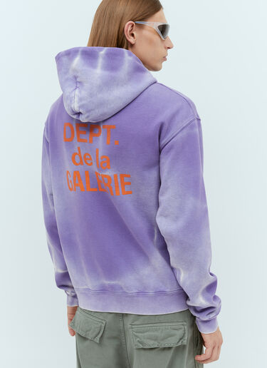 Gallery Dept. French Zip Hooded Sweatshit Purple gdp0152022