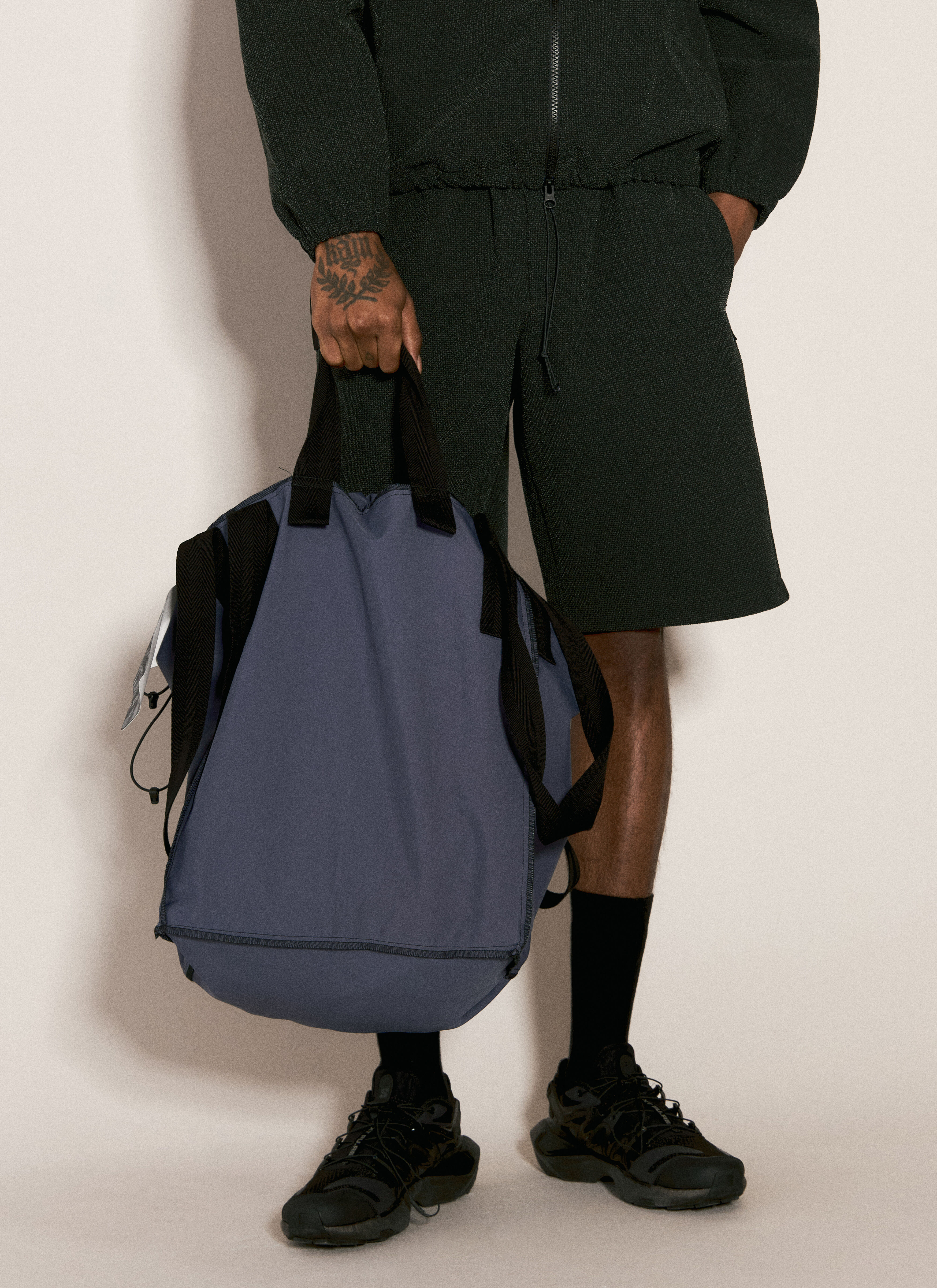 GR10K Men's' 3L Microgrid Sack Bag in Blue | LN-CC®