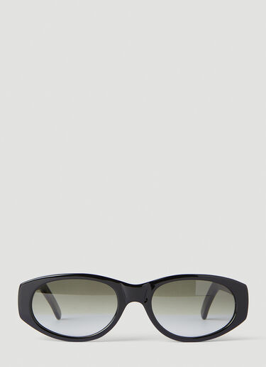 Our Legacy Unwound Sunglasses Black our0352020