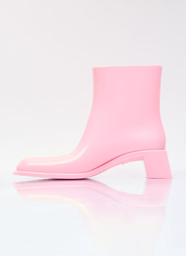 Acne Studios Rubber Ankle Boots Pink acn0254024